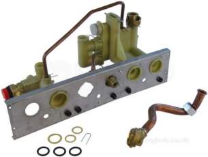 Worcester Bosch Boiler Spares -  Worcester 87161214390 System Manifold Assembly