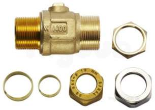 Worcester Bosch Boiler Spares -  Worcester 87161424100 18 22mm Isolating Valve