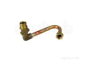 Worcester Bosch Boiler Spares -  Worcester 87161205700 Pipe Dom Outlet 0455