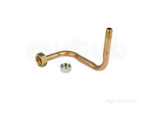 Worcester Boiler Spares -  Worcester 87161009640 Pipe Flow Switch Inlet