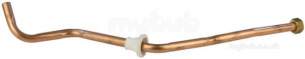 Worcester Bosch Boiler Spares -  Worcester 87161209700 Pipe Dom Hot Water Out