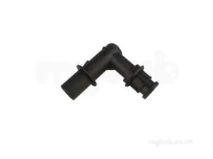 Worcester Bosch Boiler Spares -  Worcester 87161117070 Gas Pipe Elbow