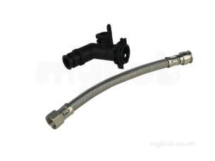 Worcester Bosch Boiler Spares -  Worcester 87161068330 Fleaxible Hose