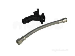 Worcester Boiler Spares -  Worcester 87161068330 Fleaxible Hose