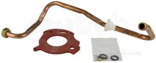 Worcester Bosch Boiler Spares -  Worcester 87161065320 Flow Pipe Assembly