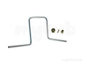 Glow Worm Boiler Spares -  Glow Worm 2000800423 Pilot Pipe Nut Ult 60ff