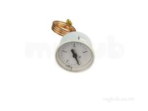 Chaffoteaux Boiler Spares -  Chaffoteaux 1012561 Pressure Gauge Combi 80