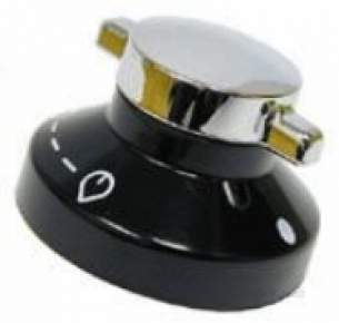 Stoves and Belling Cooker Spares -  Stoves 081880326 Chrome Control Knob