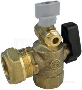 Ariston Boiler Spares -  Chaffoteaux 60000887 Water Flow Service Tap