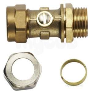 Worcester Bosch Boiler Spares -  Worcester 87161424180 Isolator Valve 15mm
