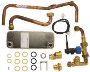 Worcester Bosch Boiler Spares -  Worcester 77161922080 Heat Ex C/w Proxi Switc