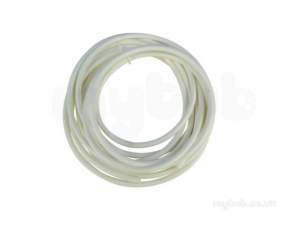 Worcester Boiler Spares -  Worcester 87161010790 White Silicone Tube 5m