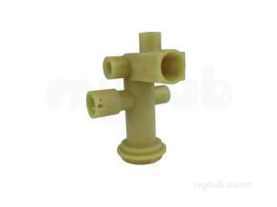 Worcester Bosch Boiler Spares -  Worcester 87161411950 Return Connector Mfold