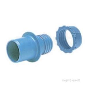 Plasson Fittings -  3/4 Inch Plasson Insert Hg Pale Blue 7996