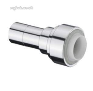 Terrier and Belmont Radiator Valves -  Terrier 15mm Push Fit Straight Connector