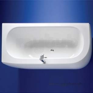 Ideal Standard Jasper Morrison Baths and Panels -  Ideal Standard Jasper Morrison Bath 1800 X 850 Left Hand Asymtric Wh