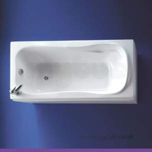 Ideal Standard Acrylic Baths -  Ideal Standard Uniline E4090 800mm End Panel Wh