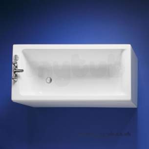 Ideal Standard Concept Acrylics -  Ideal Standard Concept E735501 Bath 1500 X 700 Iws No Tap Holes Wh