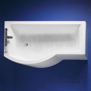 Ideal Standard Concept Acrylics -  Ideal Standard Concept E736201 Bath 1700 X 700 Iws No Tap Holes Wh