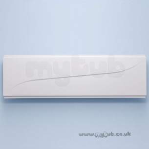 Armitage Shanks Acrylic Baths -  Armitage Shanks Uniwave S0900 1700mm Front Panel Wh