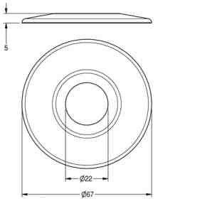 Franke Sissons Commercial Brassware and Showers -  Sissons Aqualine-s Rosette Zaqua003