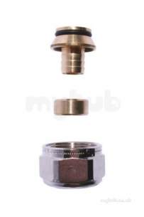 Uponor Underfloor Heating -  Uponor Pex 1057441 Eurocone Comp Adaptor 16