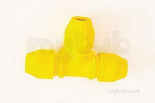 Philmac Gas -  Philmac Gas Equal Tee 20mm 73322