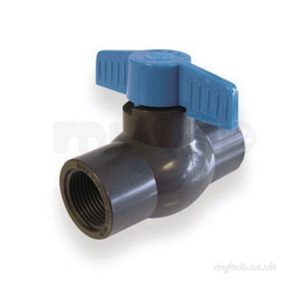 Plasson Fittings -  1 Plasson Monobloc Pvc Ball Valve 1300