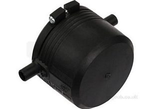 Georg Fischer Black Electrofusion Pe Fittings -  Georg Fischer Ef Pe100 End Cap Sdr11 63 753961611