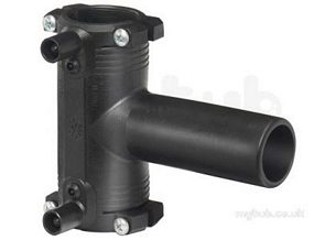 Georg Fischer Black Electrofusion Pe Fittings -  Georg Fischer Ef 90d Equal Tee Pe100 Sdr11 32 753211608