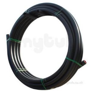 Gps Black Small Bore Pipe -  Gps 50mm Blk Mdpe Pipe 25m Coil 50558310