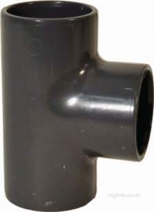 Georg Fischer Pvc Fittings 1 and Below -  Georg Fischer Upvc 90d Equal Tee 212011 3/4 721201107