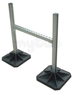 Big Foot H Frame Support Set 450mm