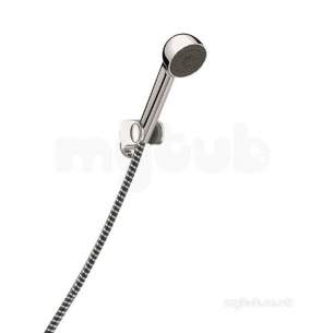 Delabie Showers -  Delabie Single Jet Shower Kit With Wall Support