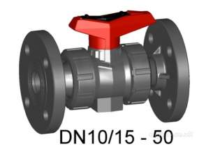 Georg Fischer 546 Valve and Accessories -  Georg Fischer Upvc Ball Valve 546 Fpm U Dn32 40