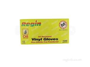 Regin Products -  Regin Regw20 Vinyl Gloves Box Of 100 Med