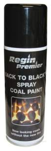Regin Products -  Regin Back To Black Coal Paint 200ml