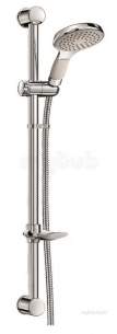 Delabie Showers -  Delabie Single Jet Shower Kit With Bar 25