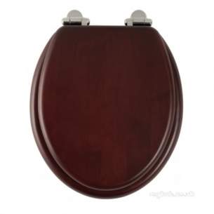 Roper Rhodes Toilet Seats -  Jupiter 8070 S/close Sld Wood Seat Mahog