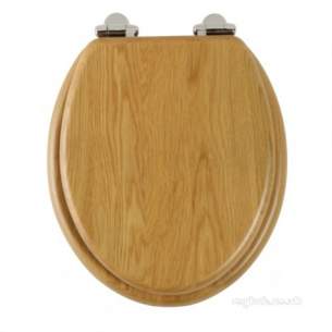 Roper Rhodes Toilet Seats -  Jupiter 8070 S/close Sld Wood Seat N/oak