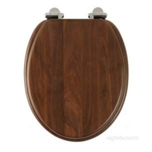 Roper Rhodes Toilet Seats -  Traditional Toilet Seat Sft Clse Waln/ch