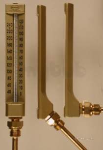 Brannan Thermometers -  Brannan V Line Gl Therm 0/50c 63mm81/153
