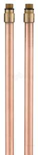 Delabie Brassware -  Delabie 2 X Copper Tails M10 X 1 L365mm