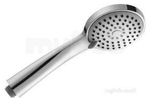 Delabie Showers -  Delabie 3 Jet Shower Head M1/2 Inch Chrome 85 Scale Resistant