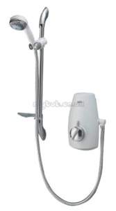 Aqualisa Showers -  Aqualisa Aquastream 813.40.21 Thermostat Ips White/chrome Plated