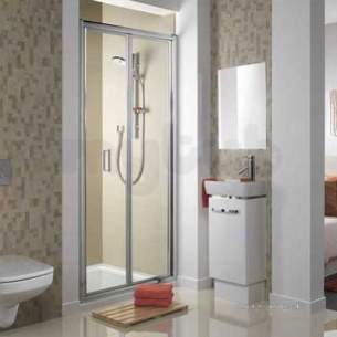 Twyford Es200 and Es400 Enclosures -  Twyford Es200 Bifold Door 760mm Es23200cp