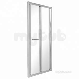Twyford Es200 and Es400 Enclosures -  Twyford Es400 Bifold Door 900mm Es45200cp