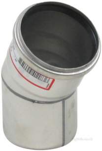 Blucher Europipe Range -  Blucher 30 Deg Bend-82mm 820.030.082