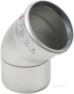 Blucher Drainage -  Blucher 45 Deg Bend-110mm 820.045.110 S