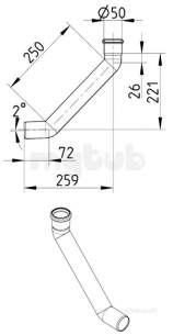 Blucher Europipe Range -  87.5 Deg Long Radius Bend 821.090.050
